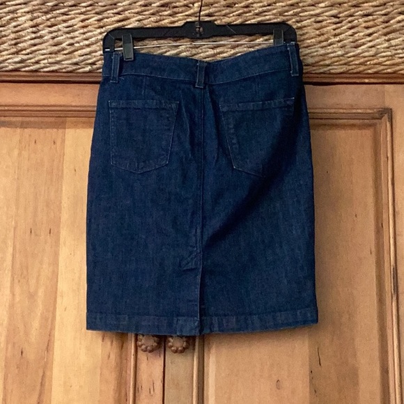 🦋NWOT Banana RepublicSo Fun Size 26 R Awesome Denim Skirt Wardrobe Must Have🦋 - Picture 7 of 10
